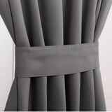 Max Sliding Glass Window Door Curtain Blackout Panel Rod Pocket Gray