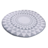 Max Round Carpet Tea Table Living Room Area Rug Kids Play Mat Triangular 80cm