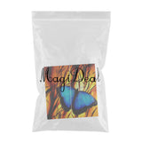 Max Set of 2 Panel Digital Photo Printing Blackout 3D Curtains Blue Butterfly
