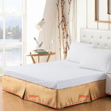 Max Polyester Extra Deep Frilled Valance Sheets bed skirt bed apron  200x200+25cm