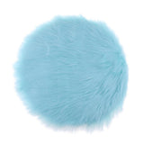 Max Soft Sheepskin Fluffy Skin Faux Fur Rug Mat Small Rugs Lake Blue 30cm - Aladdin Shoppers