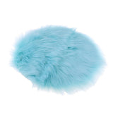 Max Soft Sheepskin Fluffy Skin Faux Fur Rug Mat Small Rugs Lake Blue 30cm - Aladdin Shoppers