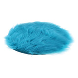 Max Soft Sheepskin Fluffy Skin Faux Fur Rug Mat Small Rugs Dark Blue 40cm