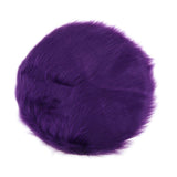 Max Soft Sheepskin Fluffy Skin Faux Fur Rug Mat Small Rugs Purple 40cm