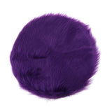Max Soft Sheepskin Fluffy Skin Faux Fur Rug Mat Small Rugs Purple 40cm
