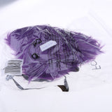 Max Soft Sheepskin Fluffy Skin Faux Fur Rug Mat Small Rugs Purple 40cm