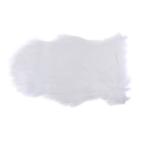 Max 40x60cm Sheepskin Fluffy Skin Faux Fur Fake Rug Mat Rugs White