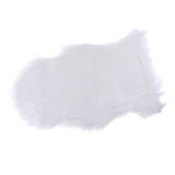 Max 40x60cm Sheepskin Fluffy Skin Faux Fur Fake Rug Mat Rugs White