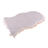 Max 40x60cm Sheepskin Fluffy Skin Faux Fur Fake Rug Mat Rugs White and Brown