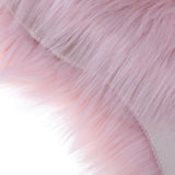 Max 40x60cm Sheepskin Fluffy Skin Faux Fur Fake Rug Mat Rugs Light Pink