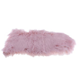 Max 40x60cm Sheepskin Fluffy Skin Faux Fur Fake Rug Mat Rugs Light Pink