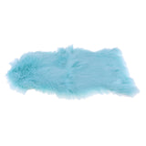 Max 40x60cm Sheepskin Fluffy Skin Faux Fur Fake Rug Mat Rugs Lake Blue