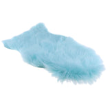 Max 40x60cm Sheepskin Fluffy Skin Faux Fur Fake Rug Mat Rugs Lake Blue