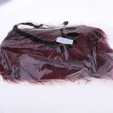 Max 40x60cm Sheepskin Fluffy Skin Faux Fur Fake Rug Mat Rugs Wine Red