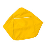 Waterproof Bean Bag Cover without Filling Stuffed Animal Holder Yellow