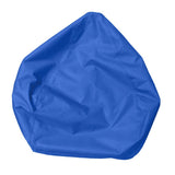 Waterproof Bean Bag Cover without Filling Stuffed Animal Holder Royal Blue