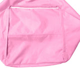 Max Waterproof Bean Bag Cover without Filling Stuffed Animal Holder Pink