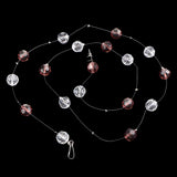 Max Crystal Ball Beaded for DIY Door Curtain Wedding Backdrops Purple - Aladdin Shoppers