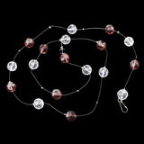Max Crystal Ball Beaded for DIY Door Curtain Wedding Backdrops Purple - Aladdin Shoppers