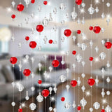 Max Crystal Ball Beaded for DIY Door Curtain Wedding Backdrops Crystal violet - Aladdin Shoppers