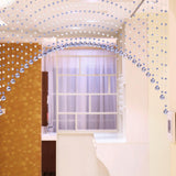 Max Crystal Ball Beaded for DIY Door Curtain Wedding Backdrops Crystal violet - Aladdin Shoppers