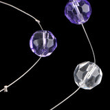 Max Crystal Ball Beaded for DIY Door Curtain Wedding Backdrops Crystal violet - Aladdin Shoppers