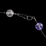 Max Crystal Ball Beaded for DIY Door Curtain Wedding Backdrops Crystal violet - Aladdin Shoppers