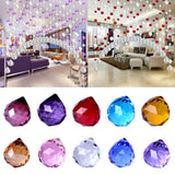Max 5 Pieces Beaded Hanging Room Divider Door Window Curtain Beads Grape Purple - Aladdin Shoppers