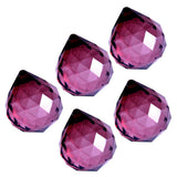 Max 5 Pieces Beaded Hanging Room Divider Door Window Curtain Beads Grape Purple - Aladdin Shoppers
