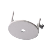 Max 1Piece Curtain Clothes Rail Decorative Pole/Rod Finials Ends Heads White - Aladdin Shoppers
