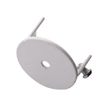 Max 1Piece Curtain Clothes Rail Decorative Pole/Rod Finials Ends Heads White - Aladdin Shoppers