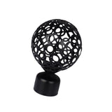 Max 1 Piece Retro Curtain Pole Rod Finials Ends Heads 28mm A Style Black - Aladdin Shoppers