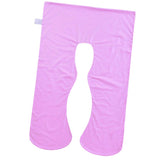 Max Body Bolster Maternity Pregnancy Support Pillow Cover  Purple 145x80x20cm