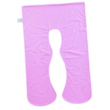 Max Body Bolster Maternity Pregnancy Support Pillow Cover  Purple 145x80x20cm