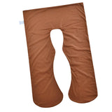 Max Body Bolster Maternity Pregnancy Support Pillow Cover  Brown 145x80x20cm