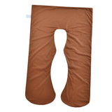 Max Body Bolster Maternity Pregnancy Support Pillow Cover  Brown 145x80x20cm