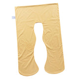 Max Body Bolster Maternity Pregnancy Support Pillow Cover  Golden 145x80x20cm