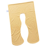 Max Body Bolster Maternity Pregnancy Support Pillow Cover  Golden 145x80x20cm