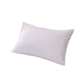 Max 1Pair 100% Cotton Soft Solid Color Single Pillow Cover Pillowcase White