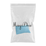 Max 1Pair 100% Cotton Soft Solid Color Single Pillow Cover Pillowcase Blue