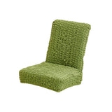 Max Non Slip Stretch Dining Room Chair Cover Stool Protector Green