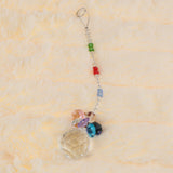 Max Crystal Hanging Suncatcher Rainbow Beads Ball Pendant Prisms Clear 21cm
