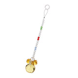 Max Crystal Hanging Suncatcher Rainbow Beads Ball Pendant Prisms Yellow 21cm