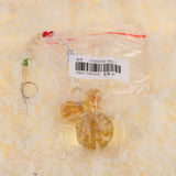 Max Crystal Hanging Suncatcher Rainbow Beads Ball Pendant Prisms Yellow 21cm