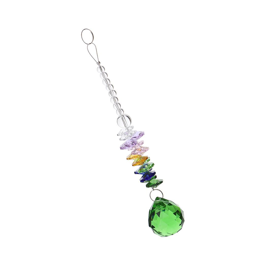 Max Crystal Suncatcher Rainbow Ball Pendant Prisms Hanging Decor  #7