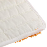 Max Fluffy Plush Soft Sofa Couch Cover Bay Window Cushion Area Rug Orange