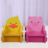 Max Non Toxic PE Foam Kids DIY Chair Pretend Play Chairs Stool Yellow