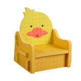 Max Non Toxic PE Foam Kids DIY Chair Pretend Play Chairs Stool Yellow