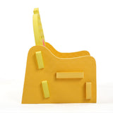 Max Non Toxic PE Foam Kids DIY Chair Pretend Play Chairs Stool Yellow