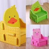 Max Non Toxic PE Foam Kids DIY Chair Pretend Play Chairs Stool Yellow